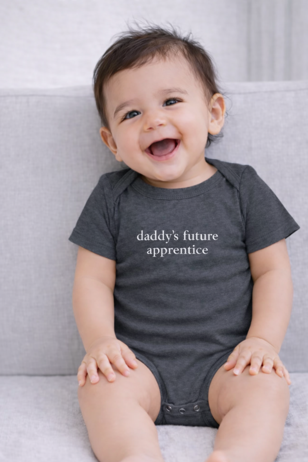 Daddy's Future Apprentice Baby Onesie