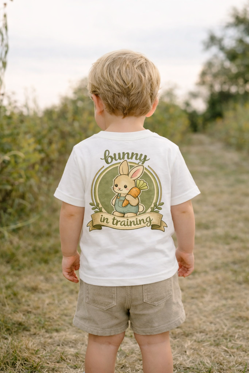 Bunny in Training Toddler Tee