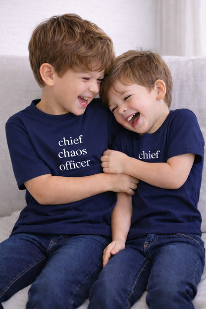Chief Chaos Officer Kids Tee