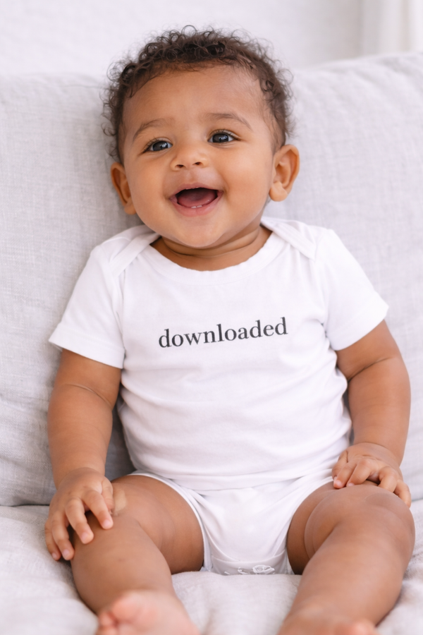 Downloaded Baby Onesie