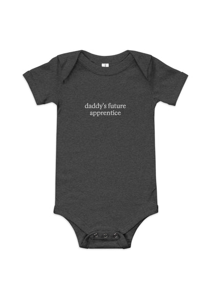 Daddy's Future Apprentice Baby Onesie
